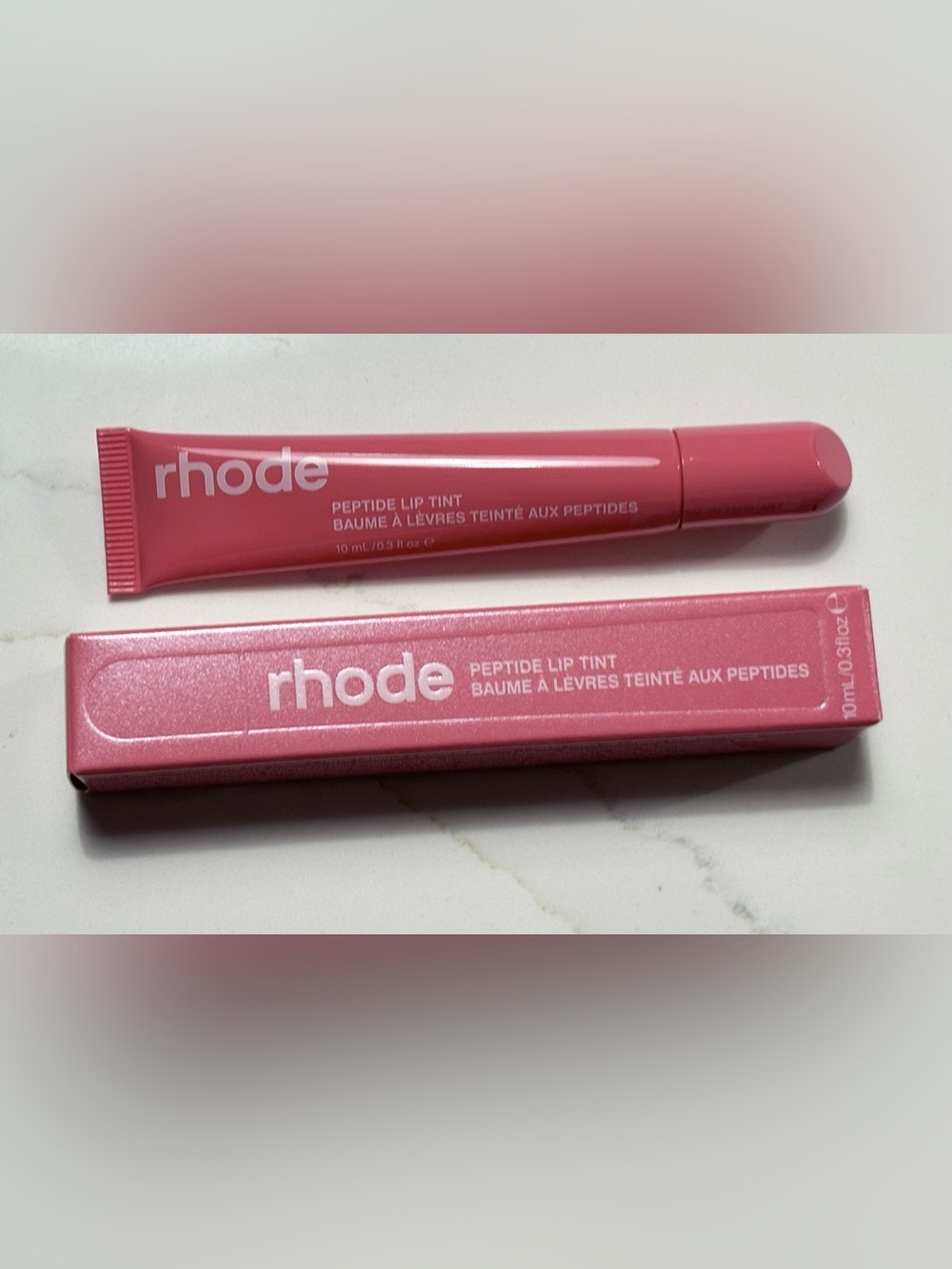 Rhode Peptide Lip Tint Nourishing Glaze in Sugar Cookie 10ml NIB